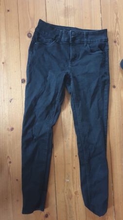 Schwarze Jeans Gr. 38
