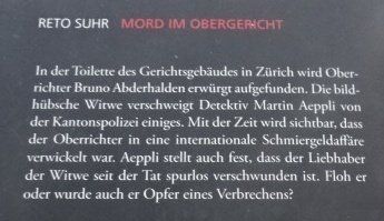 Libri: Reto Suhr - Mord im Obergericht - – Usato da Wetzikon ZH venduto da strubeli024 1