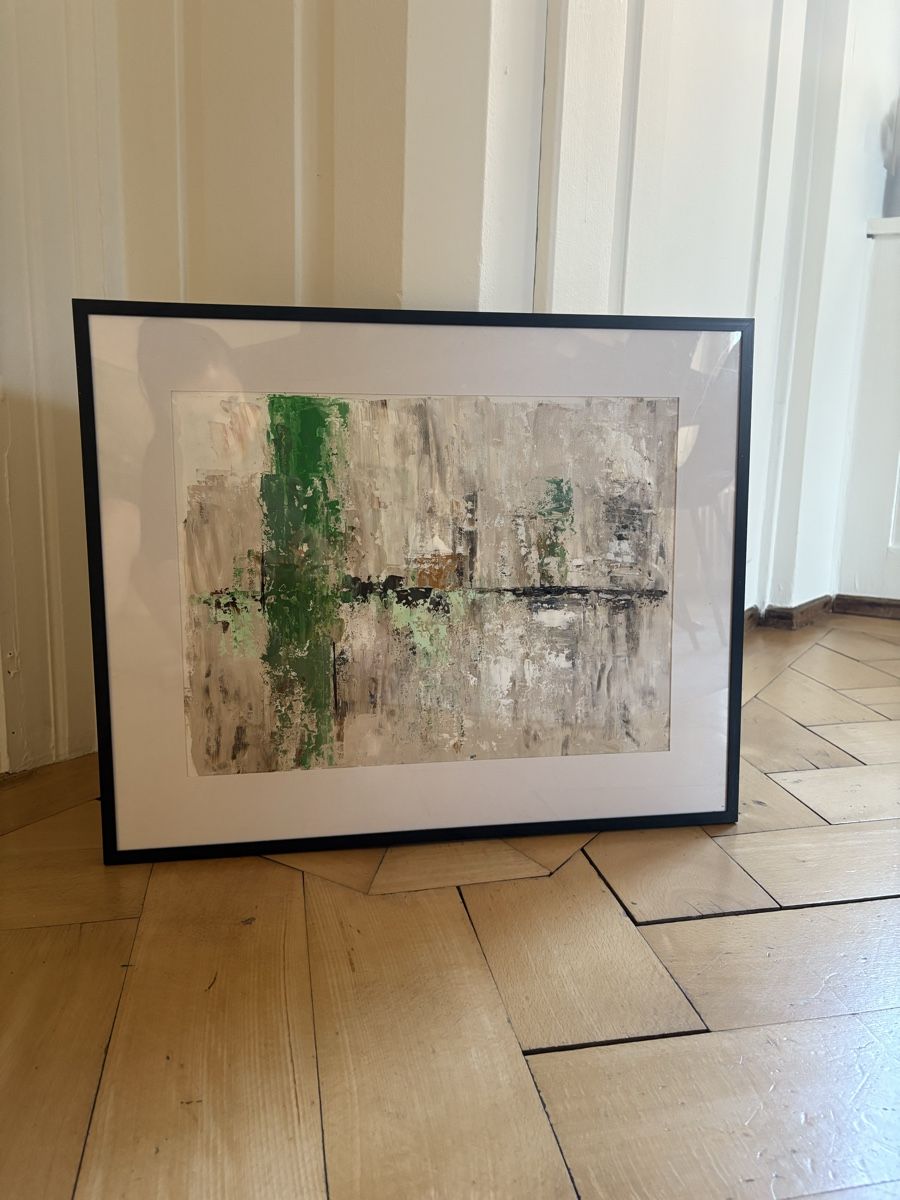 Dipinti: Original Abstract Painting in Frame – Nuovo e nell'imballaggio originale da Zürich venduto da Asybb 1