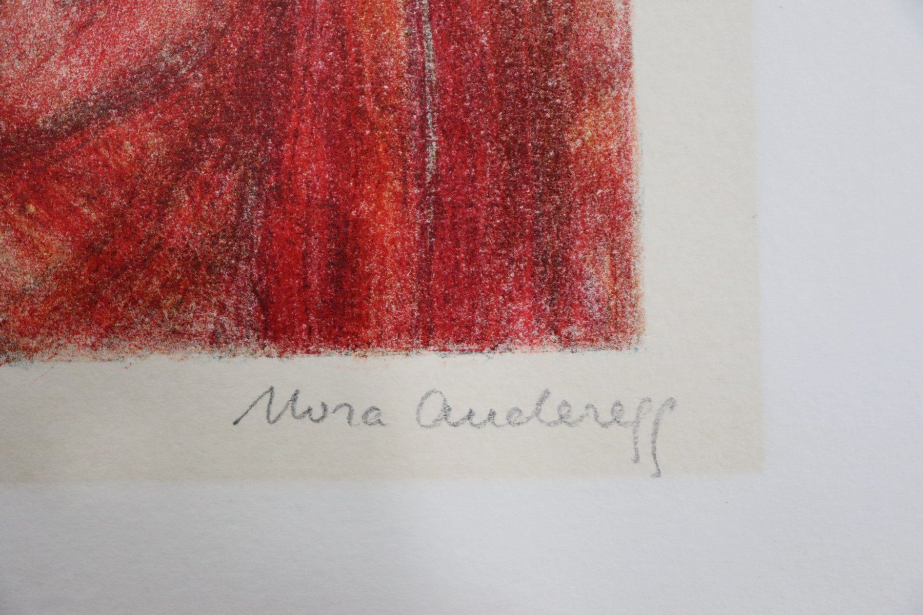 Grafica & Litografie: Nora Anderegg 1908-2000, Farblithographie "Mutter und Kind" – Usato da Zug venduto da Kunst-Fundgrube 3