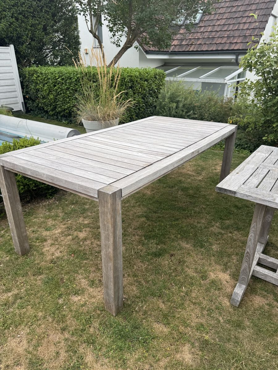 Tavoli: Gartentisch Teak – Usato da Herrliberg venduto da Mirlibirli 4