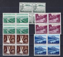 1954 Pro Patria Viererblocks postfrisch   15950