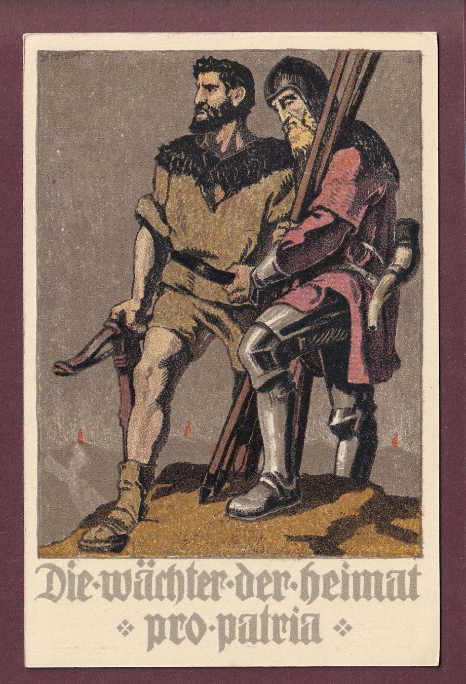 Cartoline postali: BUNDESFEIER / FÊTE NATIONALE 1910 – Usato da Pully venduto da nicecards