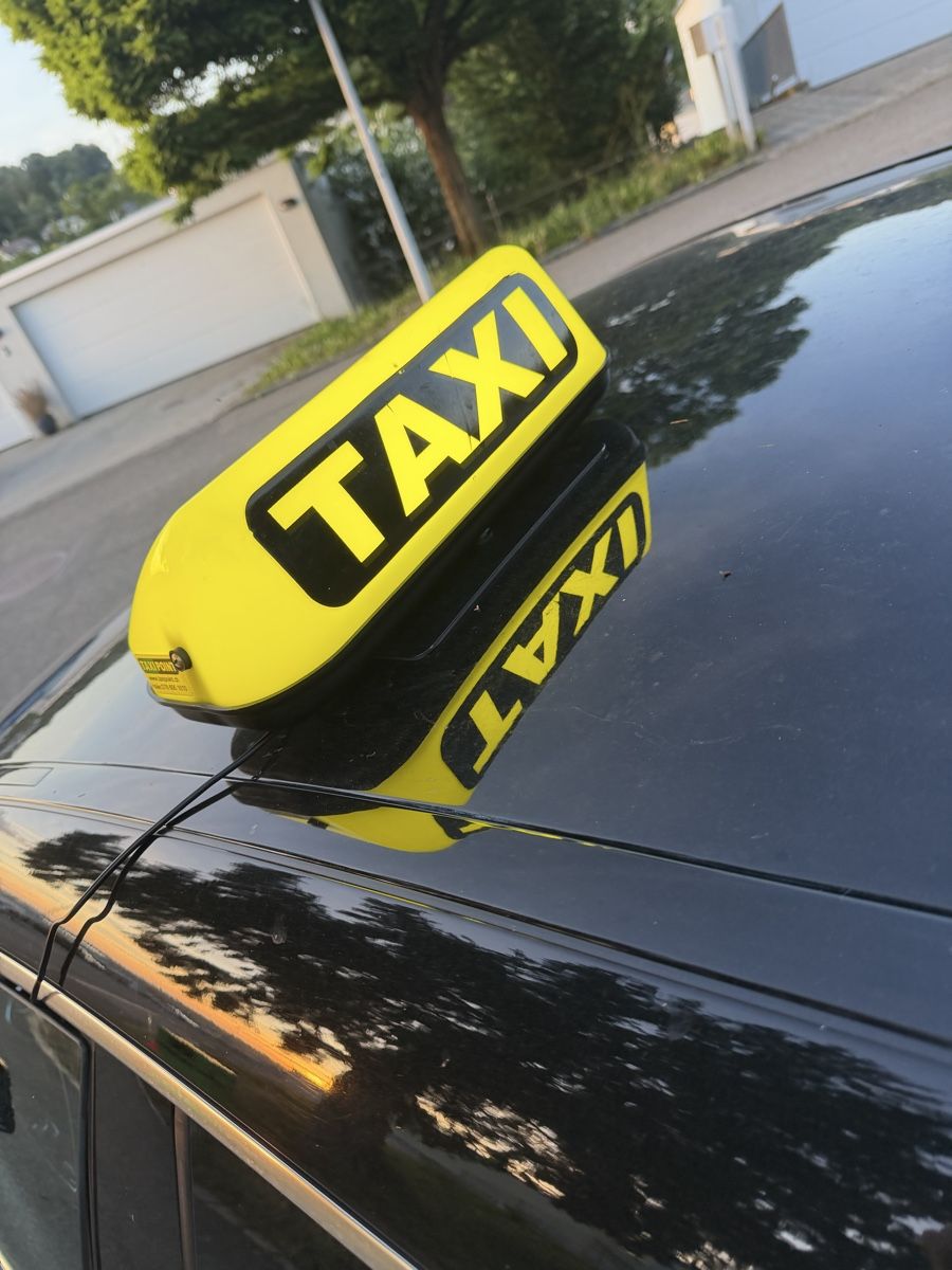 Schilder: Taxi Lampe – Gebraucht aus Winterthur von RN-789 2
