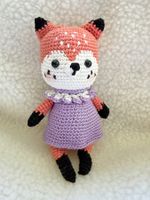 Amigurumi Fuchs, handgemachtes Häkeltier, Unikat 🦊