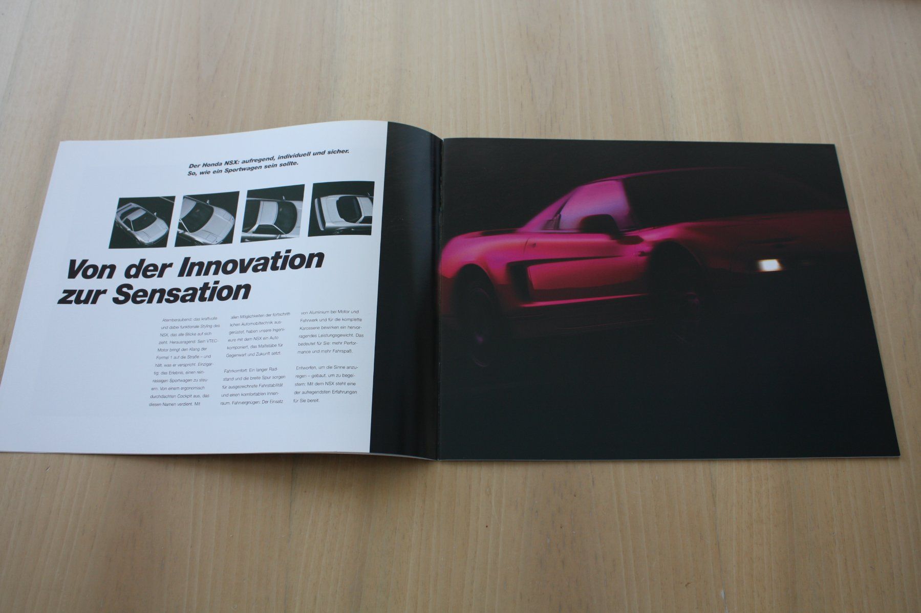 Honda Documenti: Honda NSX Prestige Prospekt 6.1997 – Usato da Wikon venduto da erwin400 2
