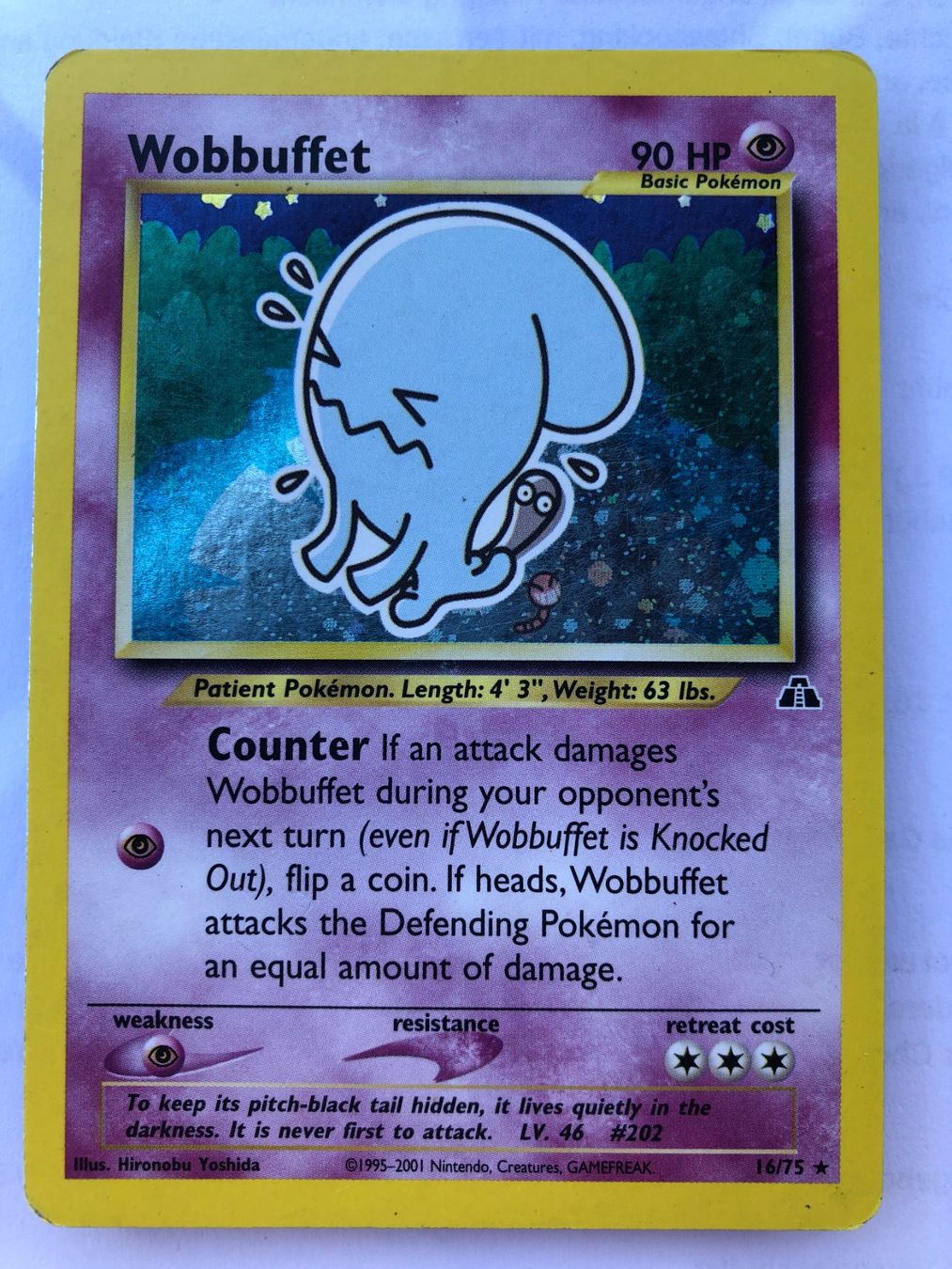 Carte collezionabili: Wobbuffet Holo Neo Discovery - PL - ab 1.- – Usato da Giubiasco venduto da dan_pr8b