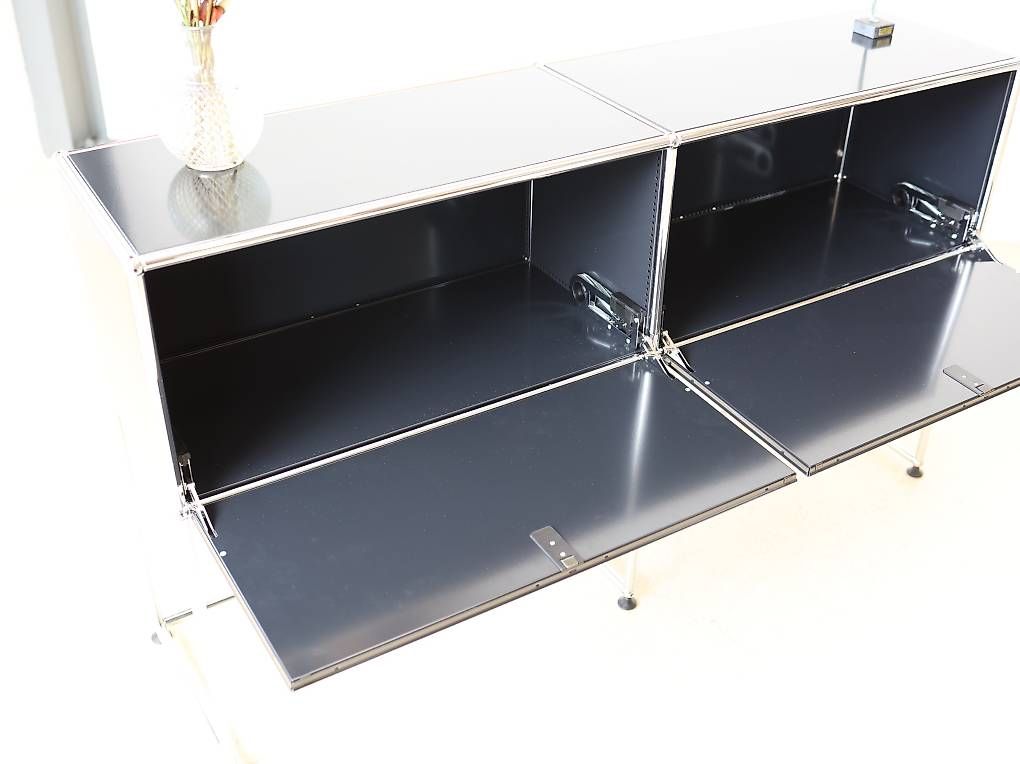 USM Cassettiere: USM Haller Sideboard in Schwarz – Usato da Meinisberg venduto da atelier_TILIJA 8