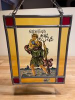 Glasbild Fenster Bild von St. Christoph