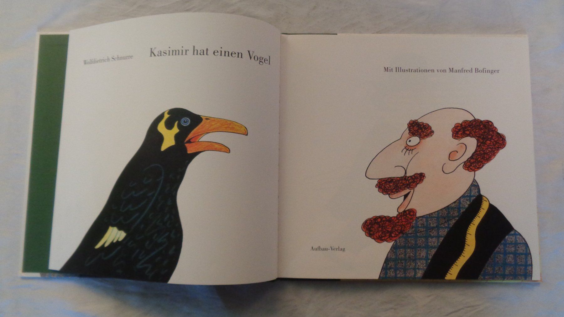 Libri: Kasimir hat einen Vogel / Bilderbuch von Manfred Bofinger – Usato da Bellach venduto da JingleJerry 2