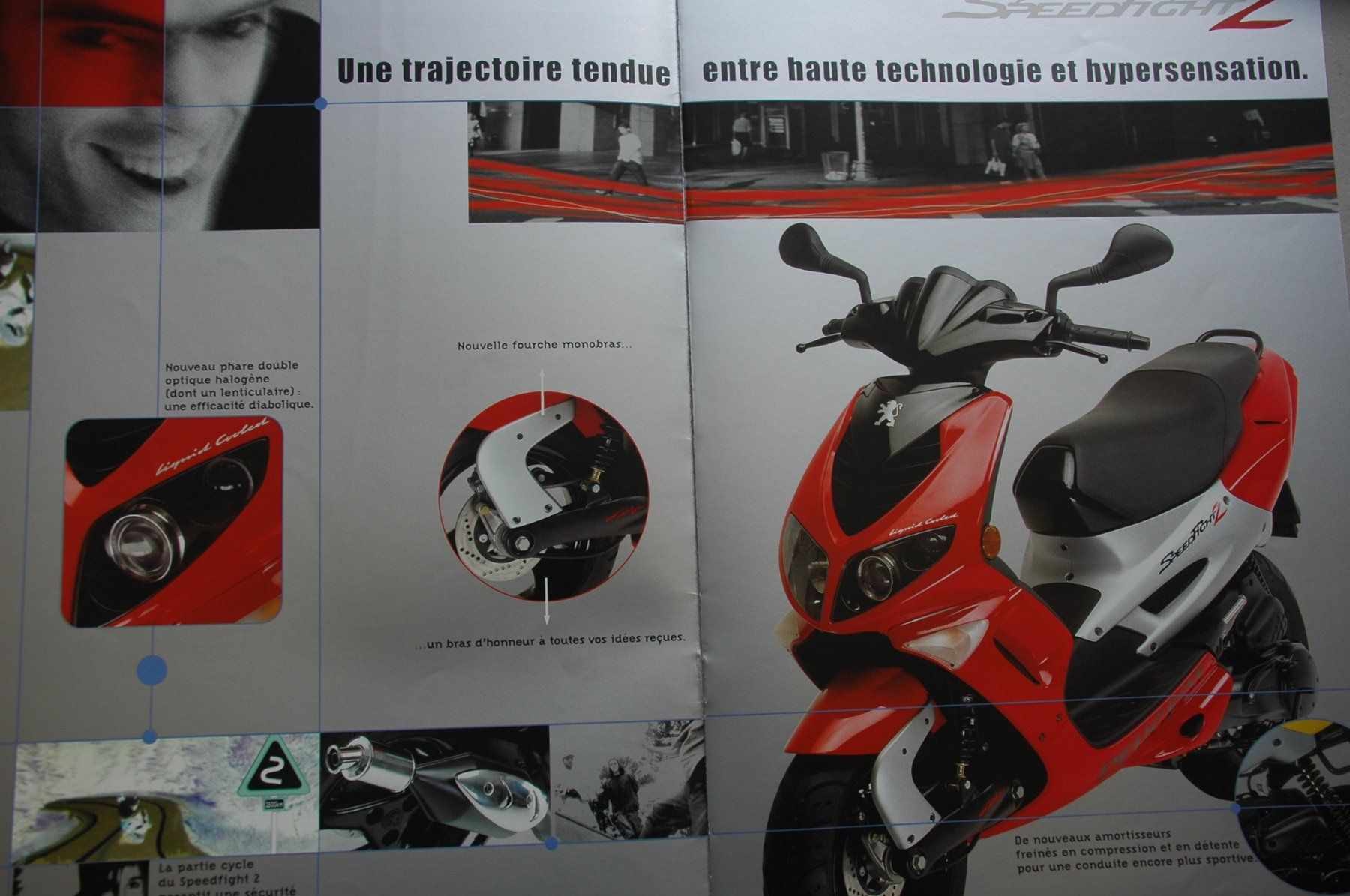 Peugeot Scooters: Peugeot Speedfight 2 Roller - Originalprospekt – Gebraucht aus Malans GR von Chueche427 1