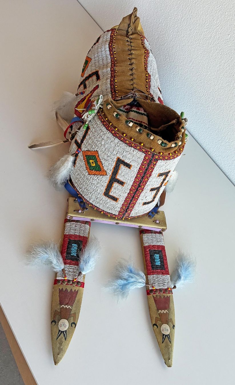Bauch- & Rückentragen: Cheyenne Cradleboard / Kindertrage 1992 – Gebraucht aus Bäretswil von robsonantik 9