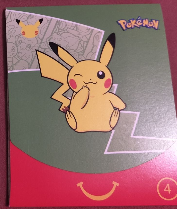 Pokémon Carte collezionabili: Pokemon Celebrations Mc Donalds 4er Pack – Nuovo e nell'imballaggio originale da Zürich venduto da Slevin2710
