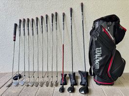 Golf-Set für Männer > 190 cm: Wilson DYNAPWR / Staff (2025)