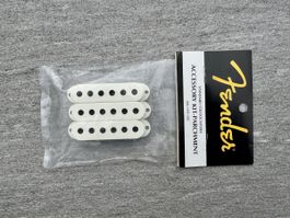 Fender Stratocaster Pickup Cover Set Parchment (Neu)