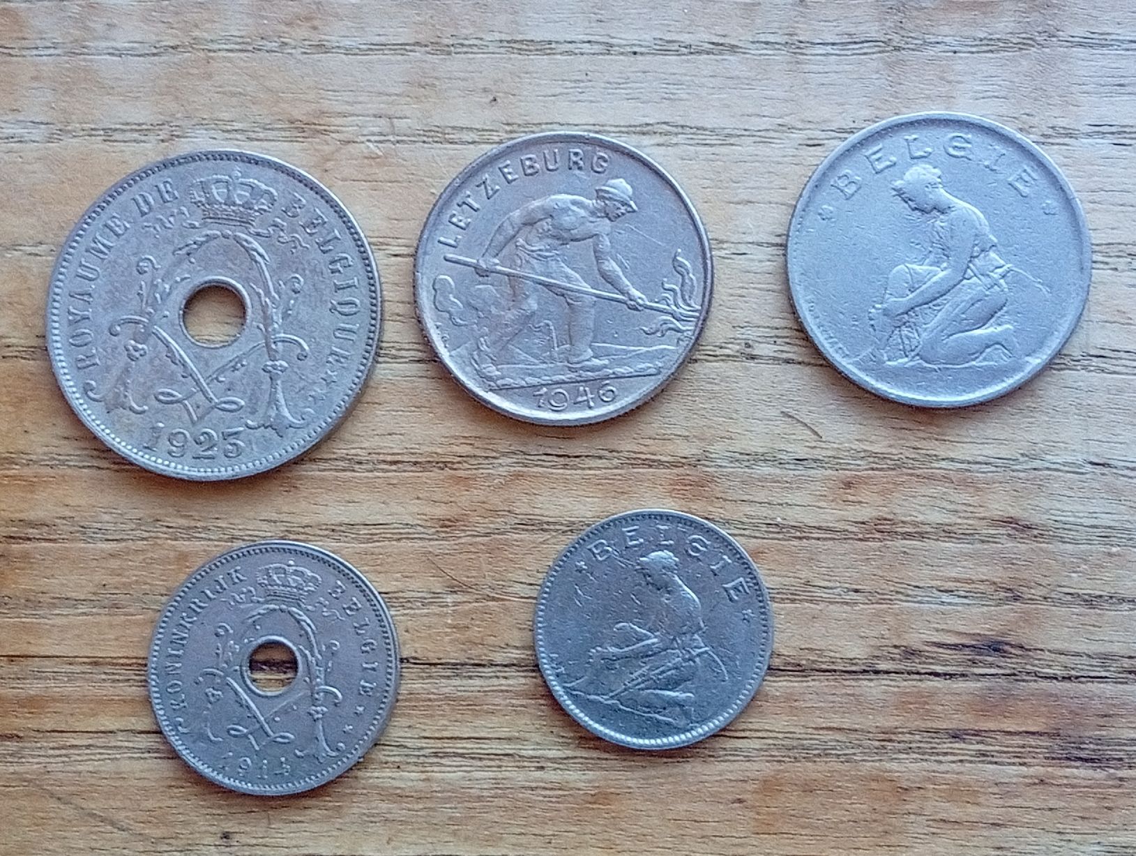 Alle Münzen: monete Belgio  – Neu (gemäss Beschreibung) aus St. Moritz von cri_n65y 1