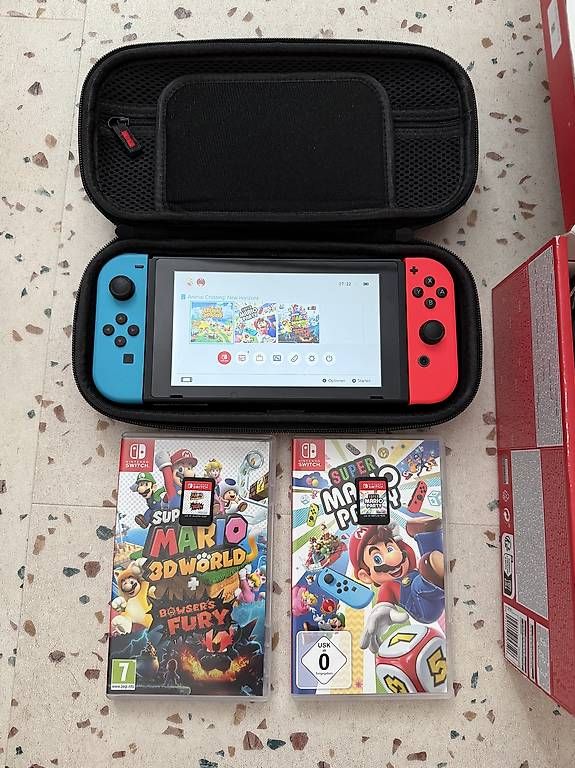 Nintendo Consoles: Nintendo Switch V2 TOP Zustand + 3 Spiele – D'occasion à Aegerten par Elham_6365 1