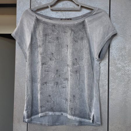 🐸 NILE T-SHIRT SEIDE SEIDENTOP BLUSE TOP XS LÖWENZAHN