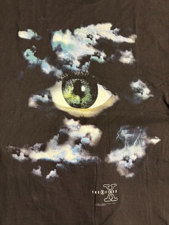 NEUES X-Files T-Shirt, Auge Motiv, Grösse XL