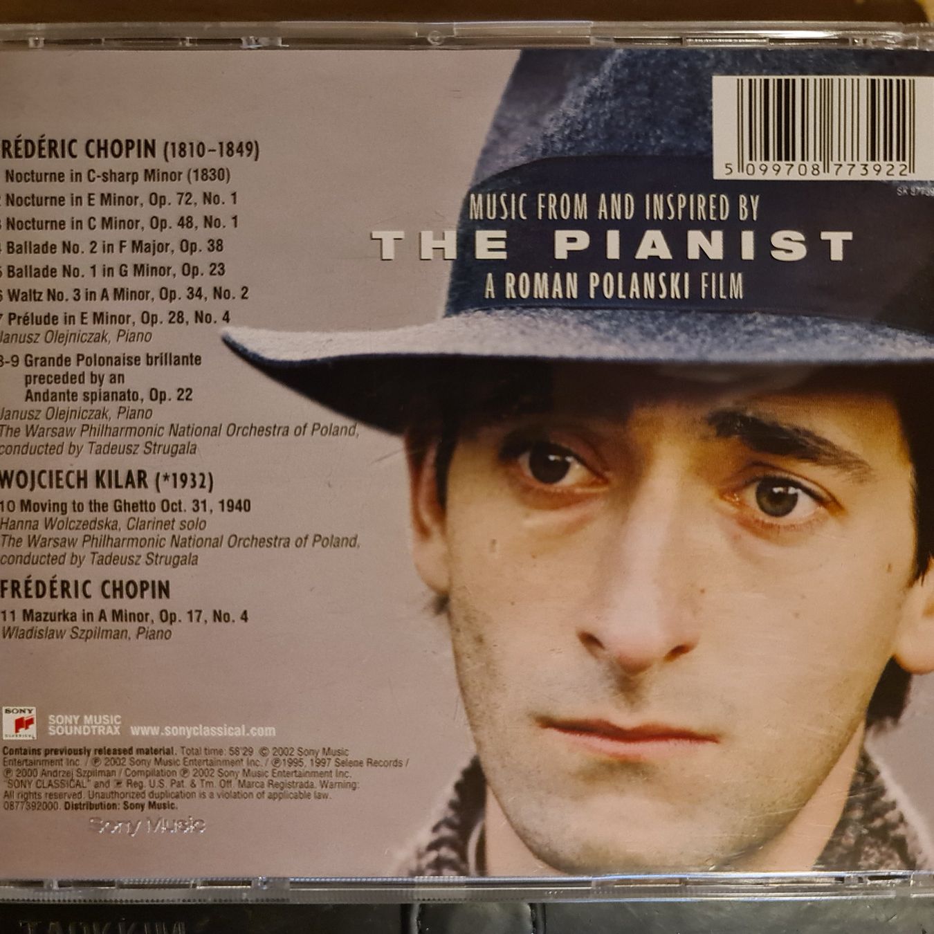 CD: The pianist - Filmmusik – Usato da Dintikon venduto da Vexi 1