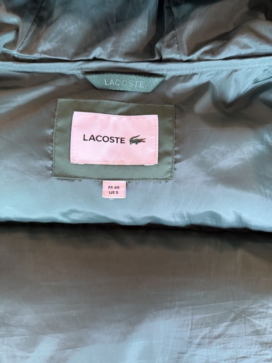 Lacoste Giacche: Doudoune Lacoste verte taille S – Usato da Cologny venduto da PEACEANDLOVE 4