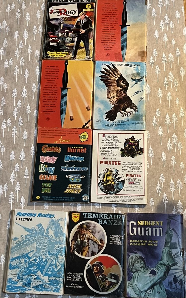Fumetti: Collection BD vintage - Commando, Rapaces, Bonanza etc – Usato da La Tour-de-Peilz venduto da Pansy02 8