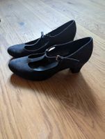 Schuhe/Pumps Riemchen schwarz