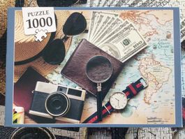 Puzzle Time to travel 1000Teile