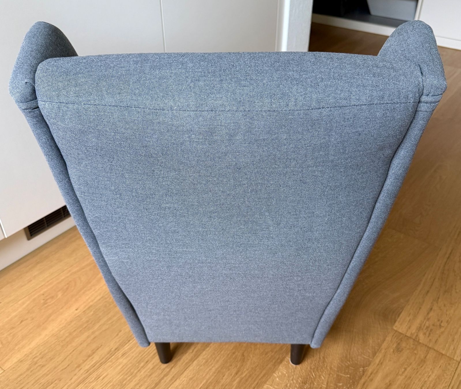 Ikea Poltrone: IKEA STRANDMON Kindersessel, Vissle grau – Usato da flums venduto da mgpc28 2