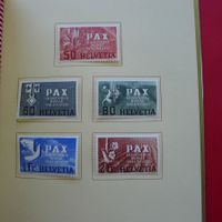 1945, Pax-PTT-Heft, selten im Angebot, tadellos sauber.
