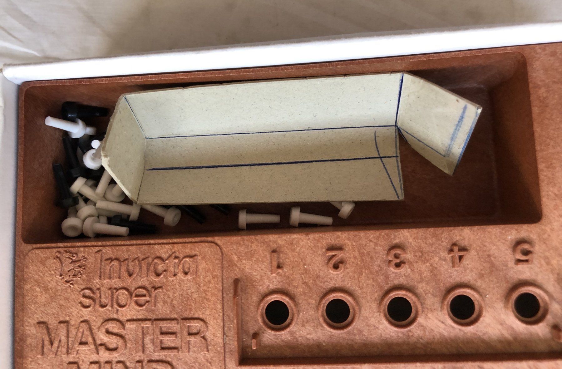 Invicta Giochi: SUPER MASTERMIND - Invicta - 1972 – Usato da Schaffhausen venduto da durruti 2