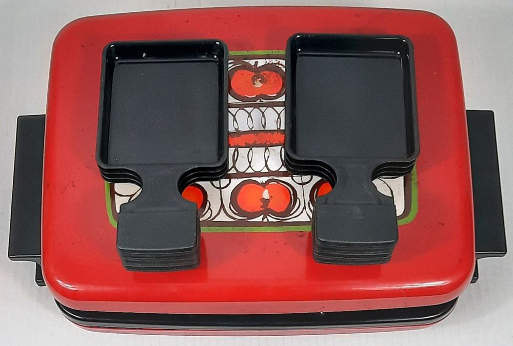 Alte Vintage Antik Raclette Ofen Metall+8 Original-Pfännchen (Gebraucht ...