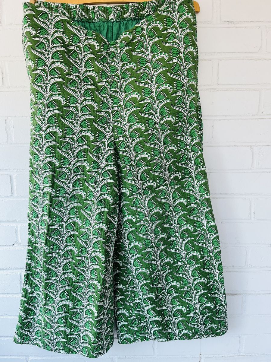 Pigiami: Hand Block quilted pajama organic cotton – Nuovo e nell'imballaggio originale da Chiasso venduto da Pat_chuli