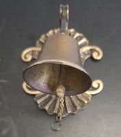 Vintage Wandglocke aus Messing Glocke