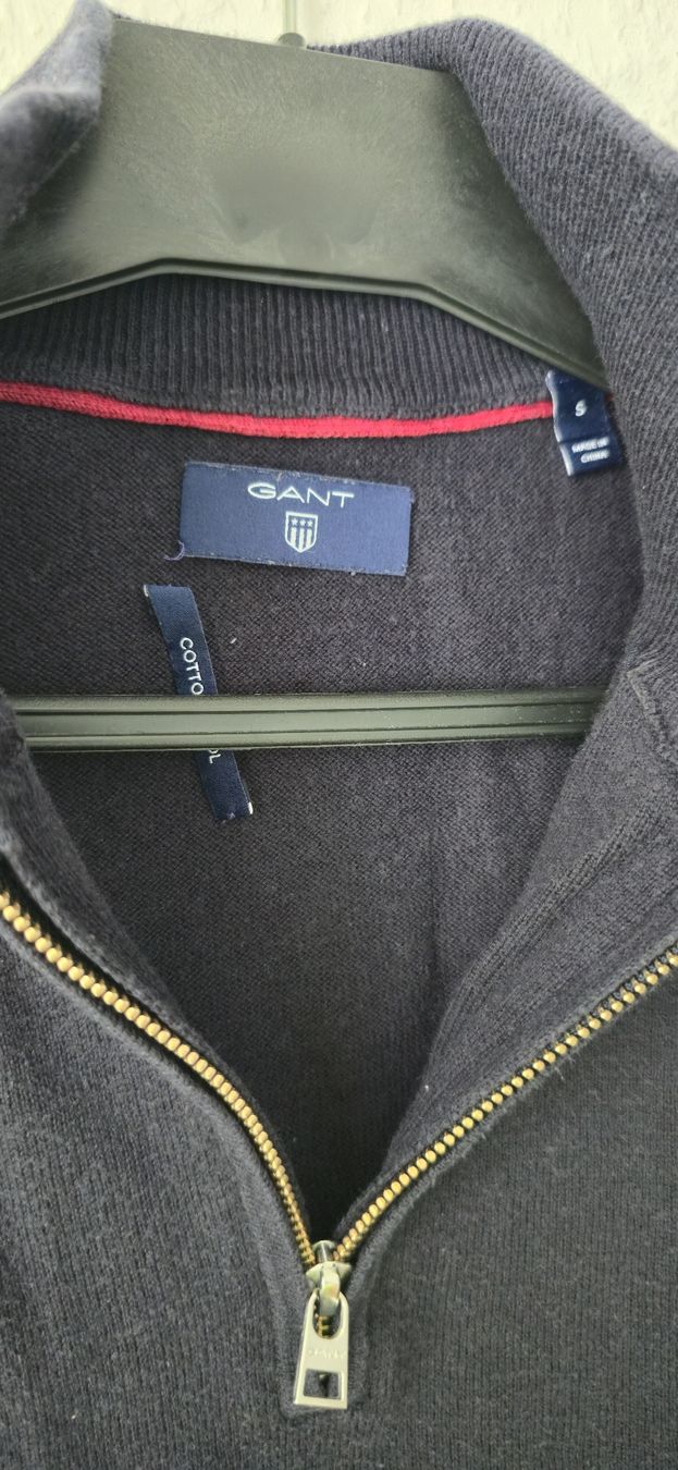Gant Maglioni & Felpe: Pull GANT en laine bleu marine, taille S – Usato da Genève venduto da MariaS2 2