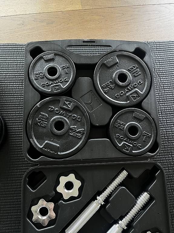 Decathlon Manubri & Pesi: Hantelset 27.5 kg mit Koffer – Usato da Neuhausen am Rheinfall venduto da ram_kw6n 2