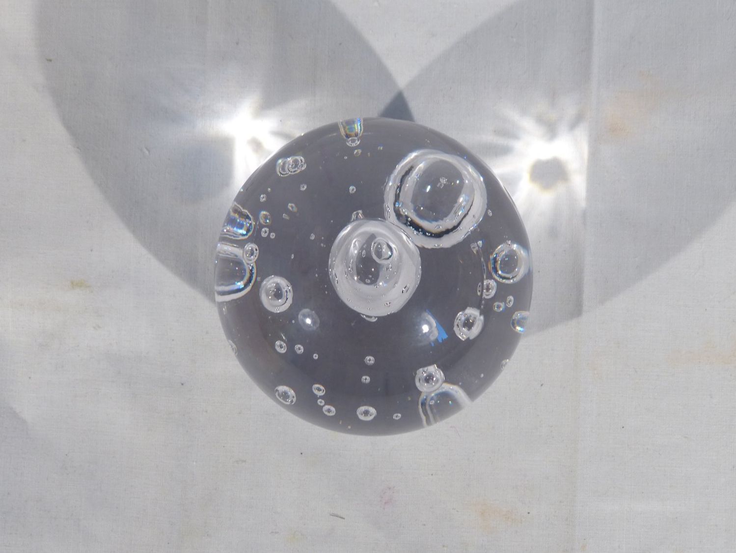 Gläser: schöne dekorative Glaskugel mit Luftblasen – Neu (gemäss Beschreibung) aus Zürich von botschinski 5