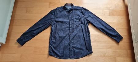 Tom Tailor Herrenhemd, Gr. XL, Dunkelblau, Top Zustand!