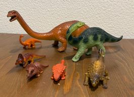 Dinosaurier Figuren Set, 7 Stück