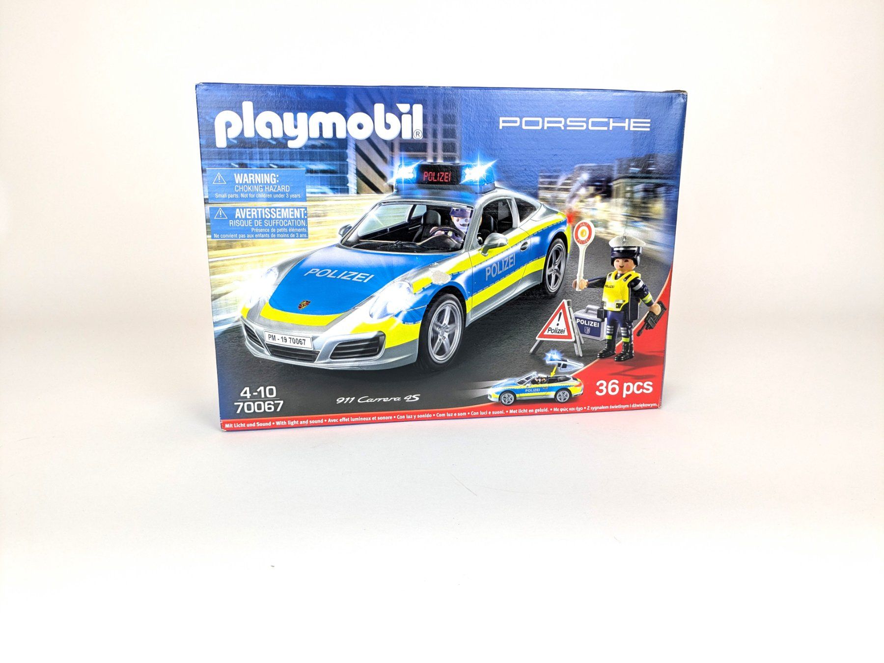 Playmobil Giocattoli: PLAYMOBIL Polizei-Porsche – Nuovo (secondo la descrizione) da Thun venduto da Restwert_Thun 1