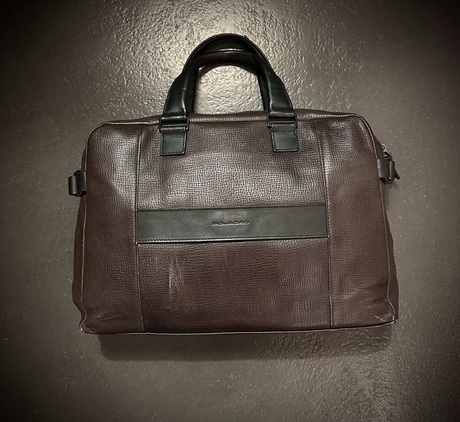 Piquadro Valigie & Borse: Leder Laptoptasche Original Piquadro – Usato da Zürich venduto da MouseTraveller 1