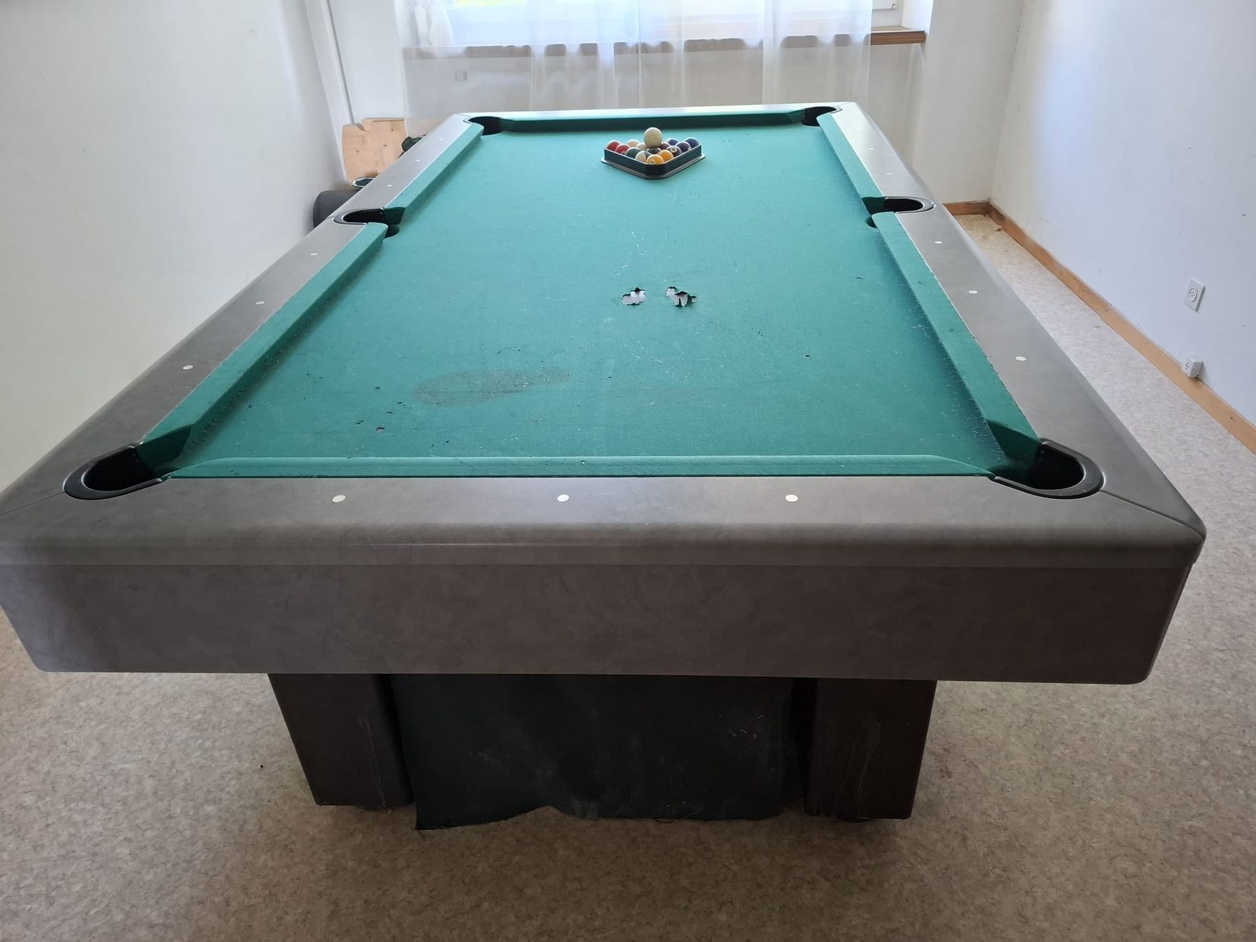 Tavoli da biliardo: Billardtisch mit Zubehör. – Usato da Dietikon venduto da Tigris69 1