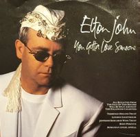 Schallplatte (Single) Elton John - You gotta Love someone 😎
