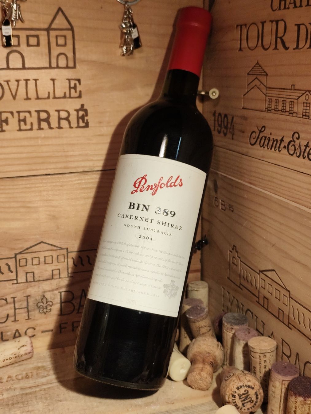 Wein: 2004 Penfolds Bin 389 Cabernet Shiraz  – Neu und originalverpackt aus Büsserach von Vintage-vins 2