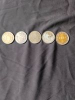 Monnaie 5 frs lot de 5 monnaies