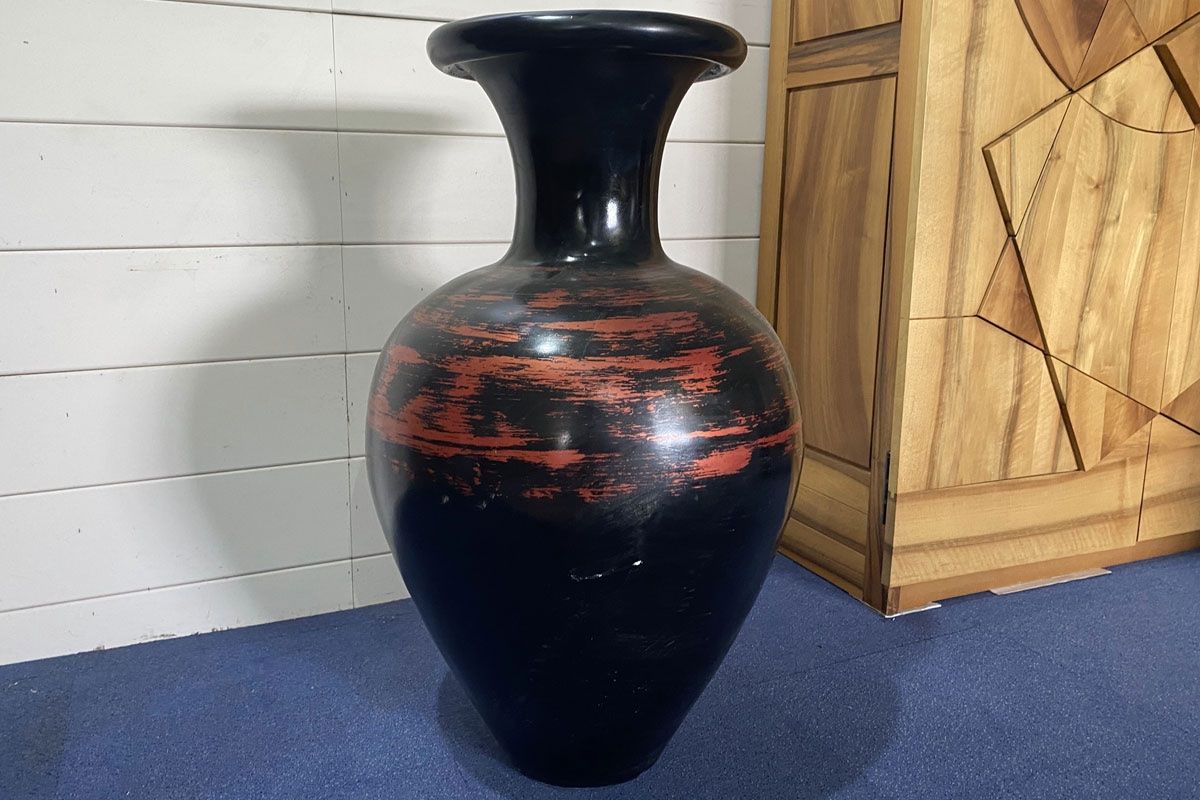 Vasi & Recipienti: Riesige, dunkle Keramik Bodenvase – Usato da Ballwil venduto da ClassicGallery 3