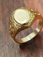 Wunderschöner Antiker Wappenring 18Kt