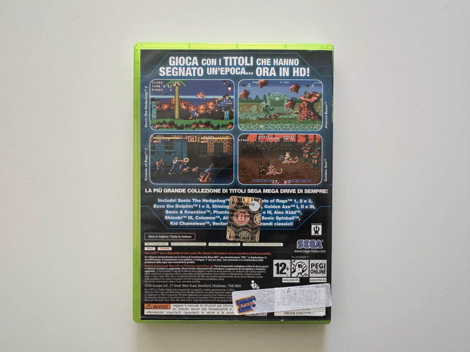 Microsoft Giochi: Sega Mega Drive Ultimate Collection, Xbox 360 – Usato da Couvet venduto da Aura_aura 2