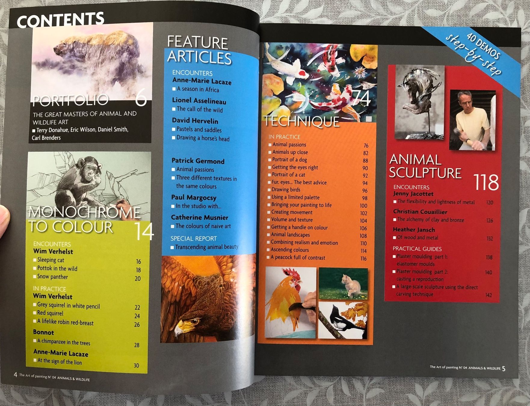 Zeitschriften & Magazine: Animal painting - The definitive guide – Neu (gemäss Beschreibung) aus Le Crêt-p-Semsales von staglione69 2