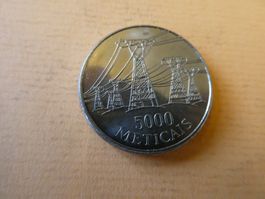 Mocambique 1998, 5000 Meticais    unzirkuliert